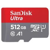 San Disk Micro SDXC 512GB Ultra, SDSQUAC-512G-GN6MA + adapter | Eponuda.com