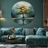  Okrogle slike z akrilom Zgodba o izgubljenem jezeru | different dimensions | Shoptok.si