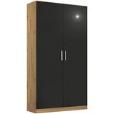 Rauch Möbel omara s klasičnimi vrati, siva, hrast artisan | Shoptok.si