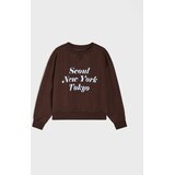 Sinsay Crewneck dukserica s natpisom | shoptok.hr