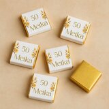  Darilca za Abrahama in obletnice, čokolade v zlati foliji, 10g KABR 101-05a | Shoptok.si