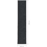  Dugi tepih za hvatanje nečistoće 100 x 500 cm antracit | shoptok.hr