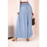 Kesi Włoski Damen Hose aus Viskose mit elastischem Bund Denim | Shoptok.si