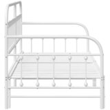  Krevet na kat Bijelo 107 x 203 cm Čelik s prahom premazan | shoptok.hr
