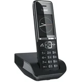 fiksni telefon comfort 550 black/chrome
