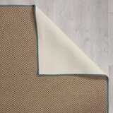 Flair Rugs Plava/u prirodnoj boji jutena staza za stepenice 60x600 cm Diamond – | shoptok.hr