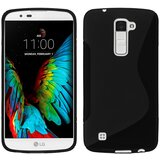  Gumijasti / gel etui S-Line za LG K10 - črni Cene
