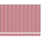 Povlačivi tende Crvena i bijela 350 x 250 cm Platno i Aluminij | Shoptok.si