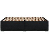  Okvir za krevet bez madraca crni 140 x 190 cm od tkanine | Eponuda.com