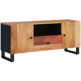 Maison Chic TV omarica - TV stojalo - Televizijska omarica 105x33,5x46 cm trden akacijev les in inženirski les, (21699014) Cene