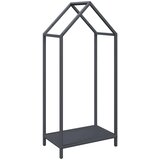  stojalo za drva antracit 40x25x90 cm hladno valjano jeklo | Shoptok.si