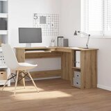  Kutni stol obrtnički hrast 120x140x75 cm konstruirano drvo | shoptok.hr