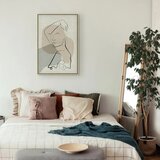  Slika - Romantic Morning (1 Part) Vertical 80x120 U prirodnom drvenom okviru | shoptok.hr