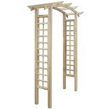 vidaXL Vrtni obok 150x50x210 cm lesen Cene