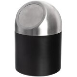 Orion Crna kanta za smeće od nehrđajućeg čelika 1,2 l BLACK – | shoptok.hr