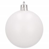  Set Božićnih kuglica bijele boje, 6 cm - 20 komada | shoptok.hr