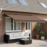  Tkanina za tende Sivosmeđa 500 × 300 cm Poliester | Eponuda.com
