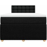  box spring s madracem crni 120 x 190 cm od tkanine | shoptok.hr