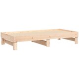  Dnevni ležaj na izvlačenje 2 x (90x190) cm od masivne borovine | shoptok.hr