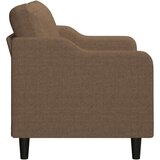 vidaXL Kavč dvosed rjav 120 cm blago, (20929294) | Shoptok.si