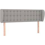 Maison Chic vzglavna omarica - nočna omarica - posteljna omarica z ušesi svetlo sivo 147x23x78/88 cm blago, (21711372) Cene