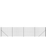  Ograda od žičane mreže s prirubnicom antracit 1,4x10 m | shoptok.hr
