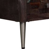  Klubska mizica iz trdnega predelanega lesa 100x60x35 cm | Shoptok.si