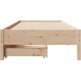  Okvir kreveta bez madraca 75 x 190 cm od masivne borovine | shoptok.hr