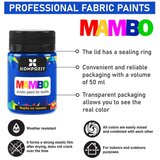  Mambo set akrilnih boja za tekstil i kožu | ePonuda.com