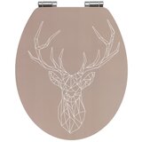 Wenko WC deska iz bambusa in lesonita Stag, 44 x 37,5 cm Cene