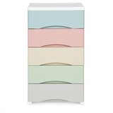 Modern Home Organizator s 5 ladica široke Mulicolor | shoptok.hr