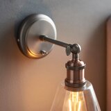  Endon 92874 - Zidno spot svetlo HAL 1xE27/10W/230V bronza/bakar/prozirno | Eponuda.com
