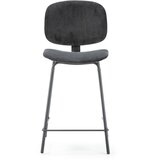 Marckeric Crne barske stolice u setu 2 kom (visine sjedala 66 cm) Arus – | shoptok.hr