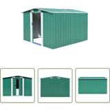  The Living Store Vrtna lopa 257x298x178 cm kovinska zelena - Vrtna Lopa, (21745151) Cene