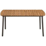  Vrtni stol 150 x 90 x 72 cm masivno bagremovo drvo i čelik | shoptok.hr