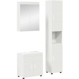  Set namještaja za kupaonicu TULUM Bijelo Konstruirano drvo | shoptok.hr