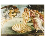  PUZZLE 1000 KOM TUBA ART.5 SANDRO BOTTICELLI &amp;quot;THE BIRTH OF VENUS&amp;quot; INTERDRUK Slike