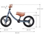 Kinderkraft poganjalec 2WAY NEXT, modro nebo | Shoptok.si