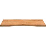 vidaXL Mizna plošča rjava 80x50x2,5 cm trdna hrastovina pravokotna | Shoptok.si