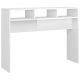  Konzolni stol visoki sjaj bijeli 105x30x80 cm konstruirano drvo | shoptok.hr