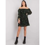 Factory Price Dress-LC-SK-22K-3040.19P-Black-Green | shoptok.hr