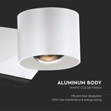  LED spoljašnje zidno svetlo LED/5W/230V 3000K IP65 belo | Eponuda.com