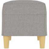  Klupa svjetlosiva 70 x 35 x 41 cm od tkanine | Eponuda.com