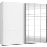 MID.YOU omara z drsnimi vrati, bela | Shoptok.si
