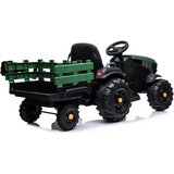 Ramiz Otroški traktor na baterijo 12V z prikolico zelena | Shoptok.si