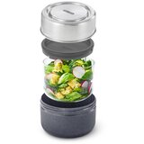 Black + Blum Steklena posoda za kosilo (skrilavec) - 600 ml | Shoptok.si