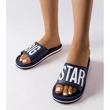 Big Star Navy Blue Flip-Flops | shoptok.hr