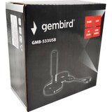 Gembird GMB-533USB **Antena sobna/spoljna sa pojacalom, UHF, dobit 21dB, visina 15cm, USB, 5m (479) | ePonuda.com
