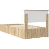  Okvir za krevet s policom Sonoma hrast 90 x 200 cm - sonoma hrast 90 x 200 cm | shoptok.hr