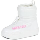Moon Boot Škornji za sneg MB JR PARK TUBE MID GLITTER WP Bela | Shoptok.si